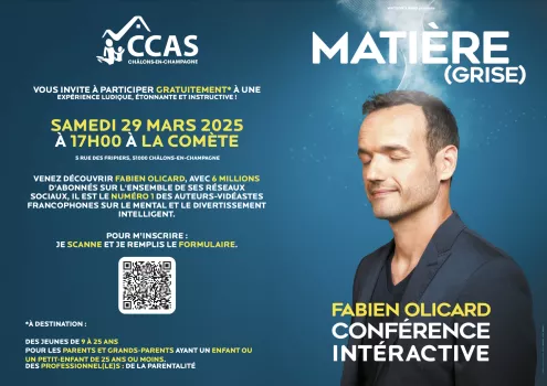 Fabien Olicard CONFÉRENCE INTÉRACTIVE - Matière Grise