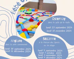 Bébé gym 0-3 ans (atelier parent enfant)