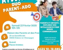 Ateliers du réseau de parentalité châlonnais en février 2024