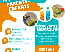 Ateliers du réseau de parentalité châlonnais en février 2024