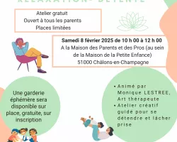 Ateliers du réseau de parentalité châlonnais en février 2024